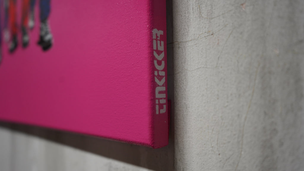 Mr. Tayto - Pink Canvas