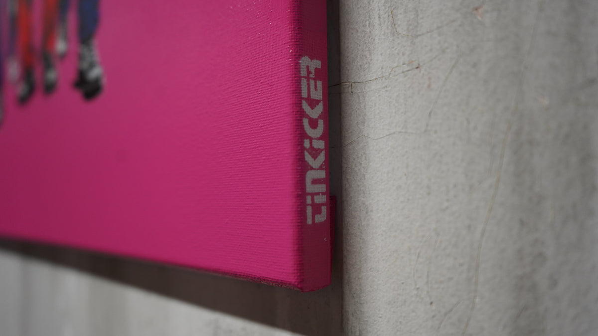 Mr. Tayto - Pink Canvas