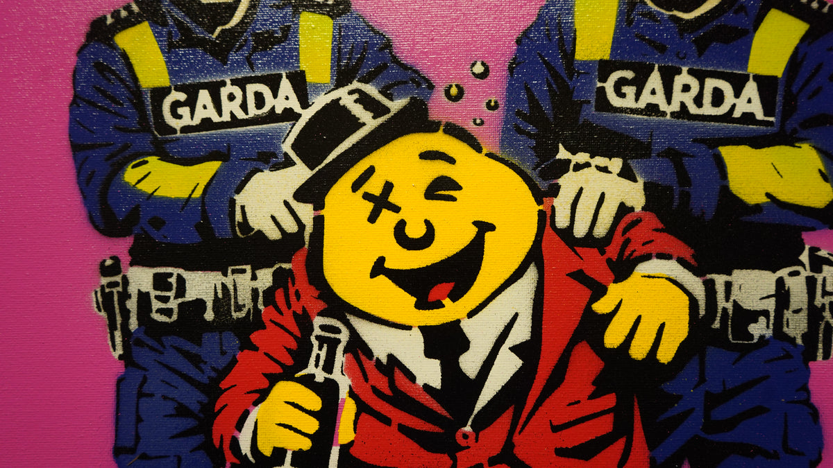 Mr. Tayto - Pink Canvas