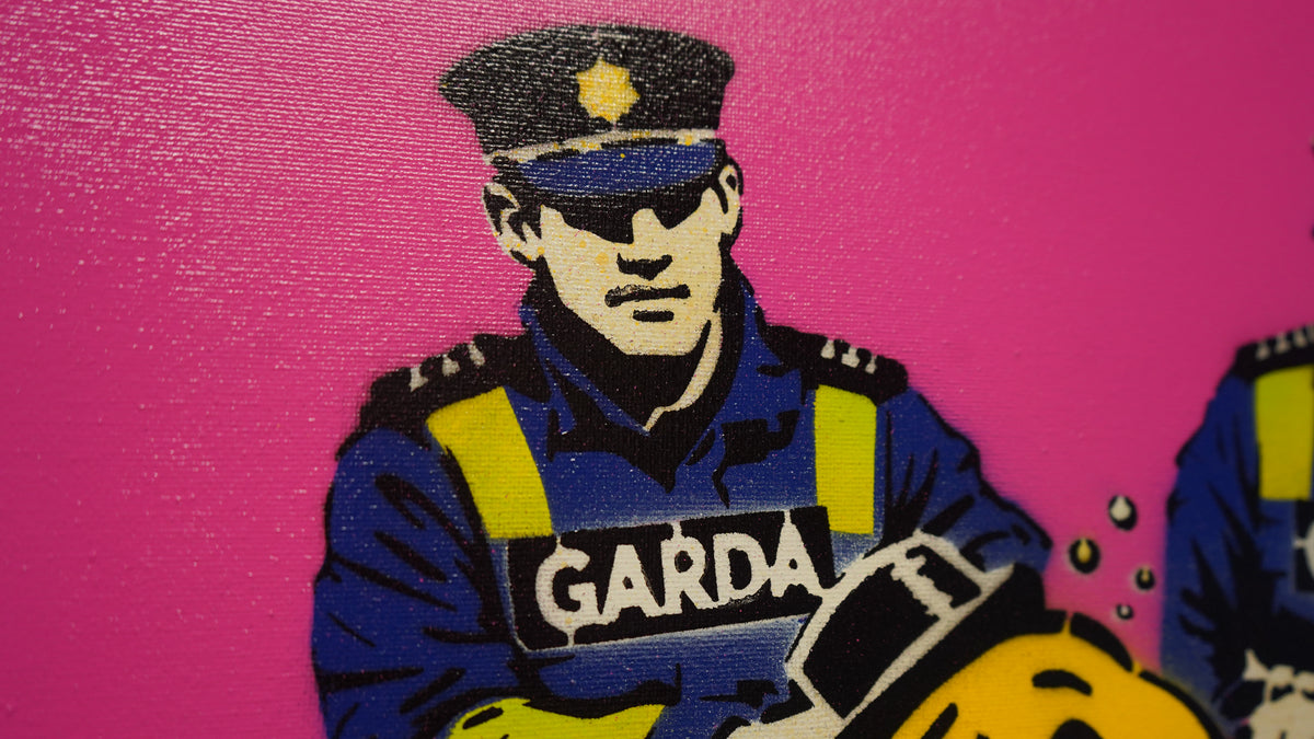 Mr. Tayto - Pink Canvas