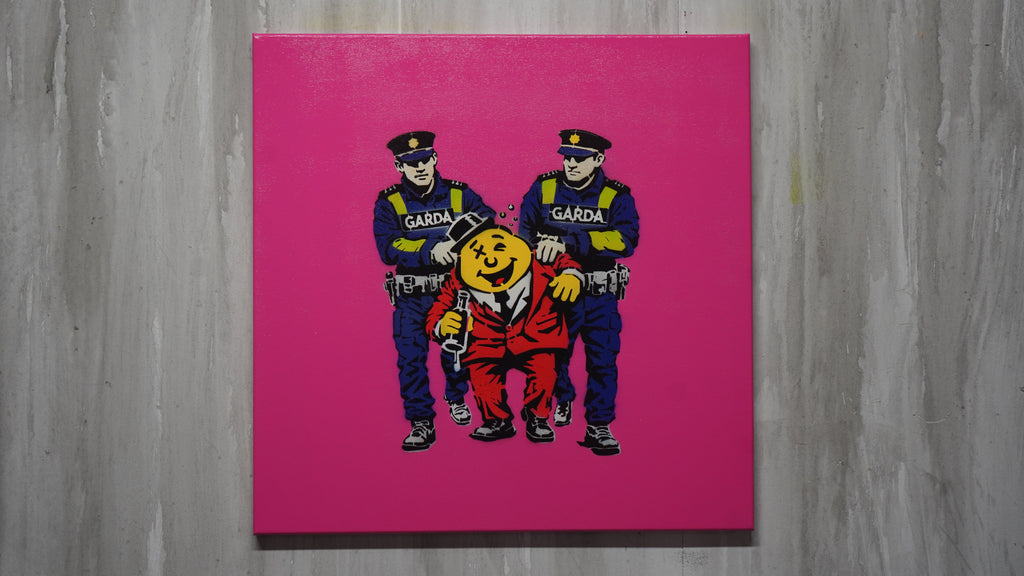 Mr. Tayto - Pink Canvas