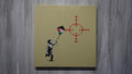 Kite Boy Target Canvas
