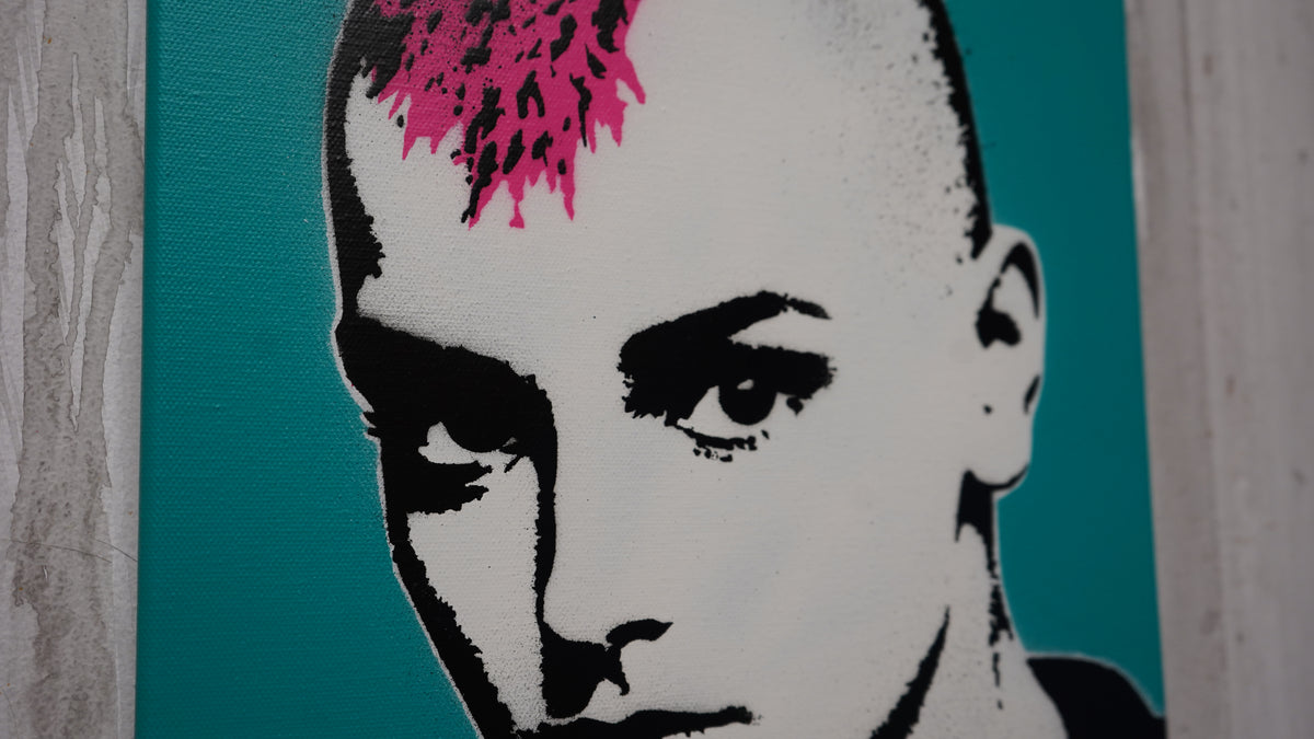 Sinead - Turquoise Canvas
