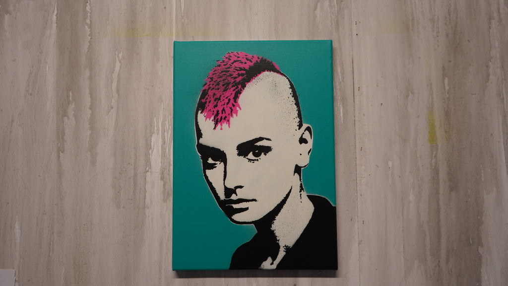 Sinead - Turquoise Canvas