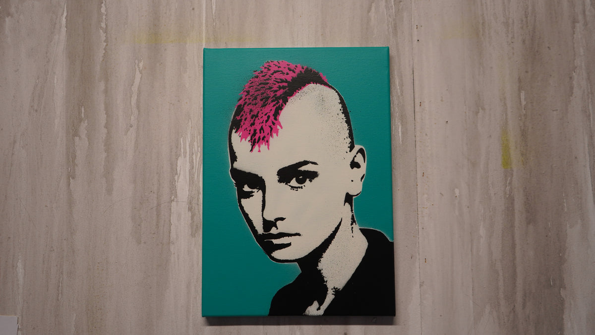 Sinead - Turquoise Canvas