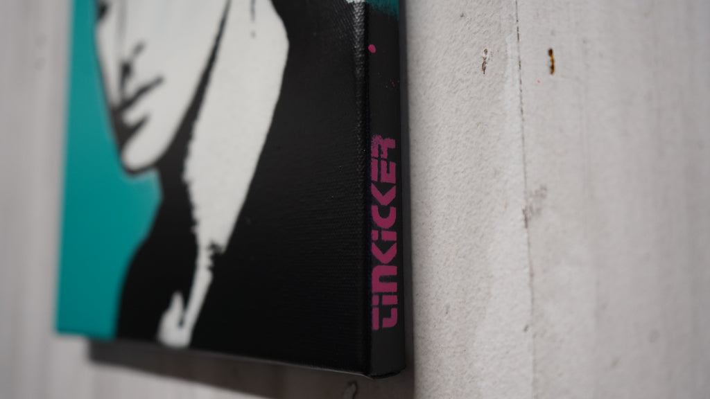 Sinead - Turquoise Canvas