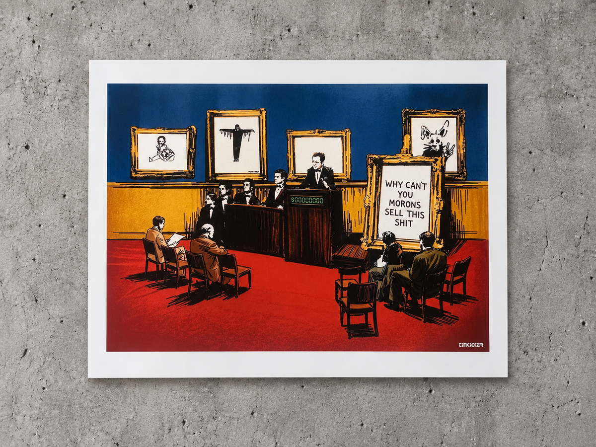 Morons - Signed Print