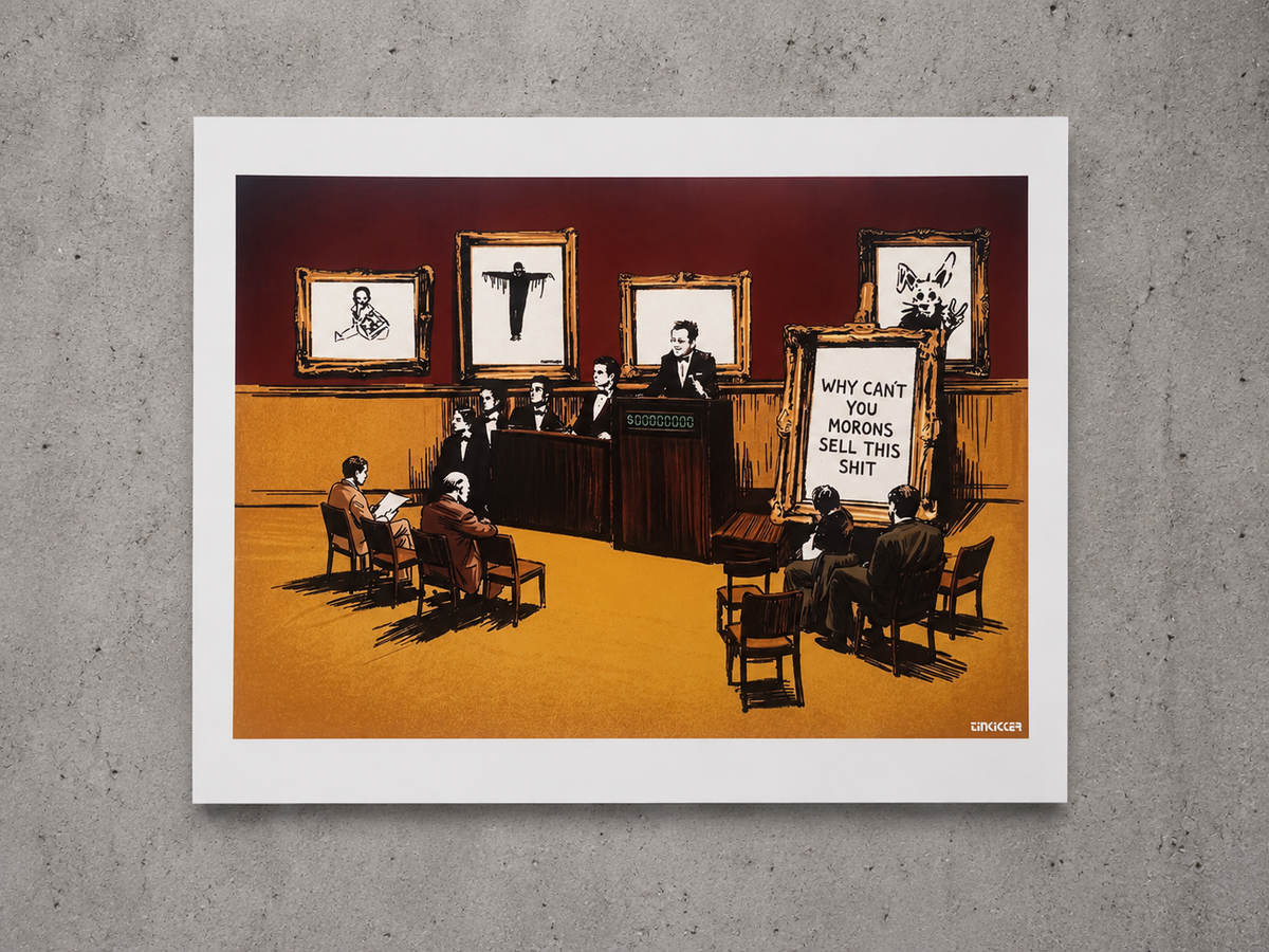 Morons - Signed Print