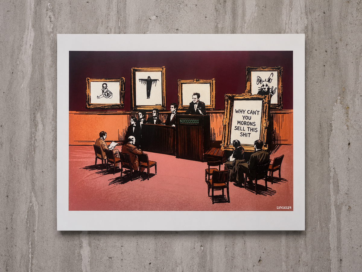 Morons - Signed Print