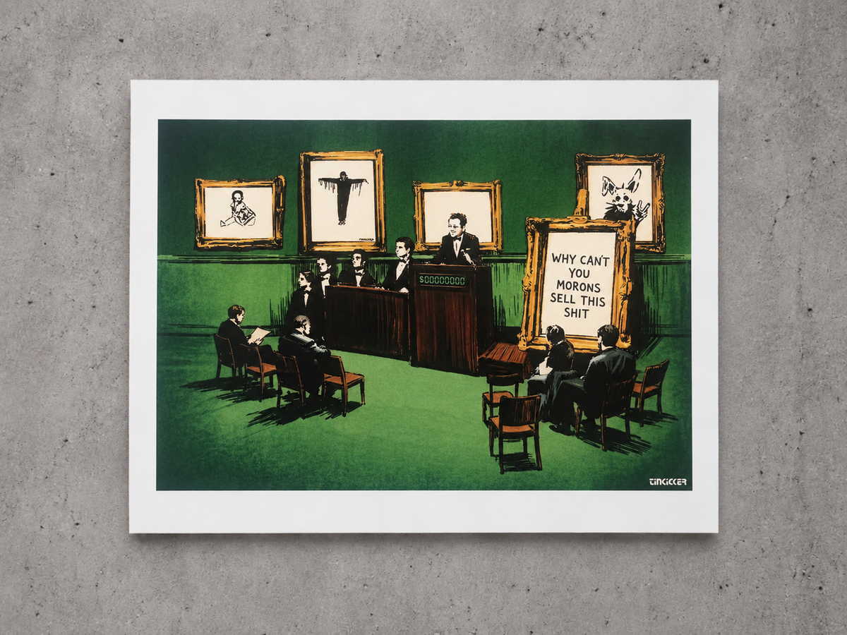 Morons - Signed Print