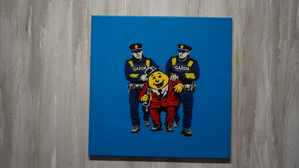 Mr. Tayto - Blue Canvas